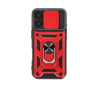AVIZAR Protettiva MAY-SLD-RD-17N Cover per Apple iPhone 17, Rosso