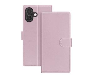 AVIZAR Protettiva MAYDUORG17N Custodia a libro per Apple iPhone 17, Rosa champagne