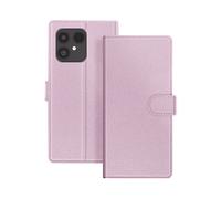 AVIZAR Protettiva MAYDUORGFF6 Custodia a libro per Fairphone 6, Rosa champagne