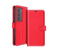 AVIZAR Protettiva MAYRDXR15R Custodia a libro per Xiaomi Redmi 15 5G, Rosso