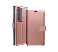 AVIZAR Protettiva MAYRGXR15R Custodia a libro per Xiaomi Redmi 15 5G, Rosa champagne