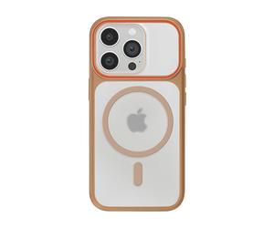 AVIZAR Protettiva MYMAG-BR-14P Cover per Apple iPhone 14 Pro, Marrone