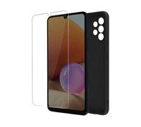 AVIZAR Protettiva PACK-BLACK-A325F Cover per Samsung Galaxy A32 4G, Nero
