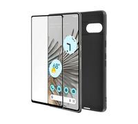 AVIZAR Protettiva PACK-BLACK-PX7R Cover per Google Pixel 7, Nero