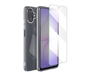 AVIZAR Protettiva PACKMAYGA07 Cover per Samsung Galaxy A07, Trasparente