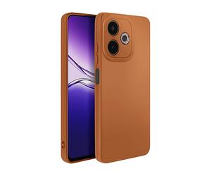AVIZAR Protettiva PASTEL-BR-A5P Cover per Oppo A5 Pro, Marrone