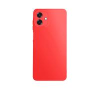 AVIZAR Protettiva PASTEL-RD-GA07 Cover per Samsung Galaxy A07, Rosso
