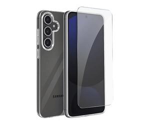 AVIZAR Protettiva PCKMAY-S24FE Cover per Samsung Galaxy S24 FE, Trasparente