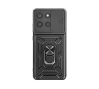 AVIZAR Protettiva PIL003606 Cover per Motorola Moto G86/G86 Power, Nero