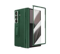 Avizar Custodia integrale per Samsung Galaxy Z Fold 7 con vetro temperato e cavalletto, Verde
