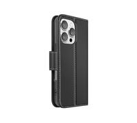 AVIZAR Protettiva PREM-BK-16P Custodia a libro per Apple iPhone 16 Pro, Nero