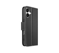 AVIZAR Protettiva PREM-BK-17N Custodia a libro per Apple iPhone 17, Nero