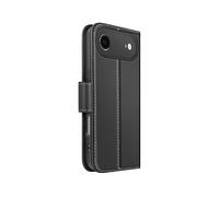 AVIZAR Protettiva PREM-BK-17R Custodia a libro per Apple iPhone Air, Nero