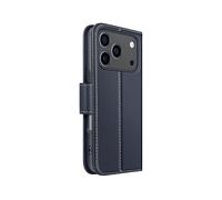AVIZAR Protettiva PREM-BL-17P Custodia a libro per Apple iPhone 17 Pro, Blu notte