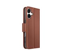 AVIZAR Protettiva PREM-BR-17N Custodia a libro per Apple iPhone 17, Marrone