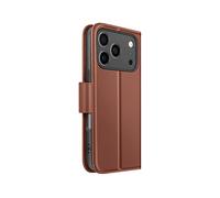AVIZAR Protettiva PREM-BR-17P Custodia a libro per Apple iPhone 17 Pro, Marrone