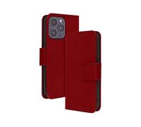 AVIZAR Protettiva PREM-RD-14P CUSTODIA A LIBRO per Apple iPhone 14 Pro, Rosso