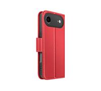 AVIZAR Protettiva PREM-RD-17R Custodia a libro per Apple iPhone Air, Rosso