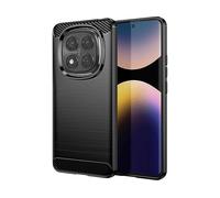 AVIZAR Protettiva RUSH-BK-N14P Cover per Xiaomi Redmi Note 14 Pro Plus, Nero