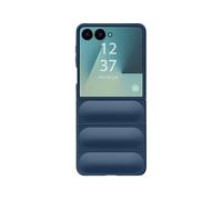 AVIZAR Protettiva SAYEN-NT-ZFL7 Cover per Samsung Galaxy Z Flip 7, Blu notte