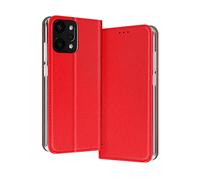 AVIZAR Protettiva SMART-RD-O14R Custodia a libro per Oppo Reno 14, Rosso