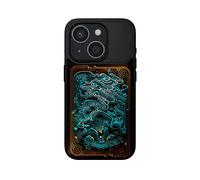 AVIZAR Protettiva STM-322-410FJ-01 Cover per Apple iPhone 15, Nero