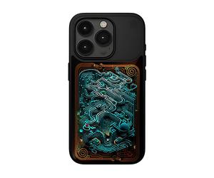 AVIZAR Protettiva STM-322-410FK-01 Cover per Apple iPhone 15 Pro, Nero