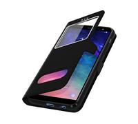 AVIZAR Protettiva TOWIND-BK-A605 Custodia per Samsung Galaxy A6 Plus, Nero