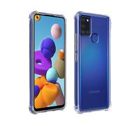 AVIZAR Protettiva TPBUMP 217F Cover per Samsung Galaxy A21s, Trasparente