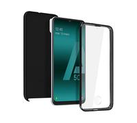 AVIZAR Protettiva TPGLASS-BK-A50 Cover per Samsung Galaxy A30s, Nero