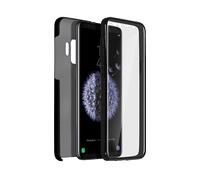 Custodia in silicone Avizar doppia nera per Samsung Galaxy S9