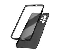 AVIZAR Protettiva TPGLASS-BK-M236 Cover per Samsung Galaxy A23 5G, Nero