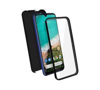AVIZAR Protettiva TPGLASS-BK-MIA3 Cover per Xiaomi Mi A3, Nero