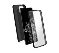 AVIZAR Protettiva TPGLASS-BK-S20U Cover per Samsung Galaxy S20 Ultra, Nero