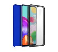 AVIZAR Protettiva TPGLASS-BL-A41 Cover per Samsung Galaxy A41, Blu