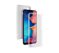 Avizar Custodia per Samsung Galaxy A20e Silicone fronte e retro rigida trasparente
