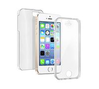 AVIZAR Protettiva TPGLASS-CL-IP5 Cover per Apple iPhone SE 2016, Trasparente