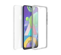 AVIZAR Protettiva TPGLASS-CL-M21 Cover per Samsung Galaxy M30s, Trasparente