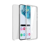 Avizar Cover Samsung Galaxy S20 Plus Silicone Fronte Retro Trasparente