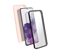 AVIZAR Protettiva TPGLASS-PK-S20P Cover per Samsung Galaxy S20 Plus, Rosa