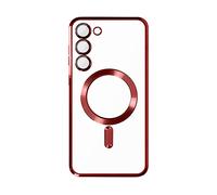 AVIZAR Protettiva TPKROM-MS-RD-S23P Cover per Samsung Galaxy S23 Plus, Rosso