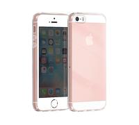 Custodia protettiva in silicone trasparente flessibile ultrasottile Avizar per iPhone 5 / iPhone 5S / iPhone SE