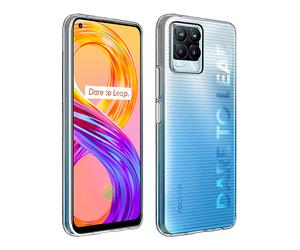 AVIZAR Protettiva TPSKIN-CL-RL8 Cover per Realme 8, Trasparente
