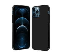 AVIZAR Protettiva TPU-AY-BK-12PM Cover per Apple iPhone 12 Pro Max, Nero