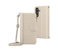 AVIZAR Protettiva WALLET-BG-GA56 Custodia per Samsung Galaxy A56, Beige