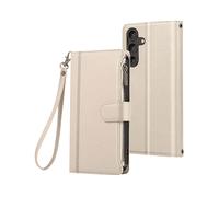 AVIZAR Protettiva WALLET-BG-S24R Custodia per Samsung Galaxy S24/S25, Beige