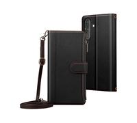 AVIZAR Protettiva WALLET-BK-GA36 Custodia per Samsung Galaxy A36, Nero