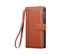 AVIZAR Protettiva WALLET-BR-S25E Custodia per Samsung Smartphone, Marrone