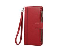 AVIZAR Protettiva WALLET-RD-GA126 Custodia per Samsung Galaxy A16/A26, Rosso