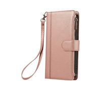 AVIZAR Protettiva WALLET-RG-S24R Custodia per Samsung Galaxy S25/S24, Rosa